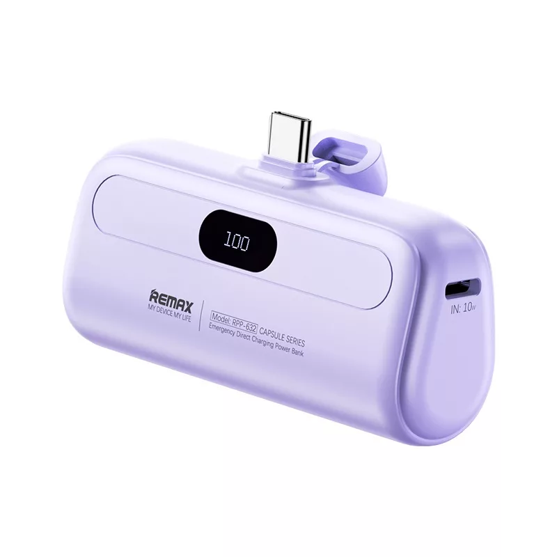 پاوربانک ریمکس مدل RPP-632 ظرفیت 5000 میلی آمپر ساعت
