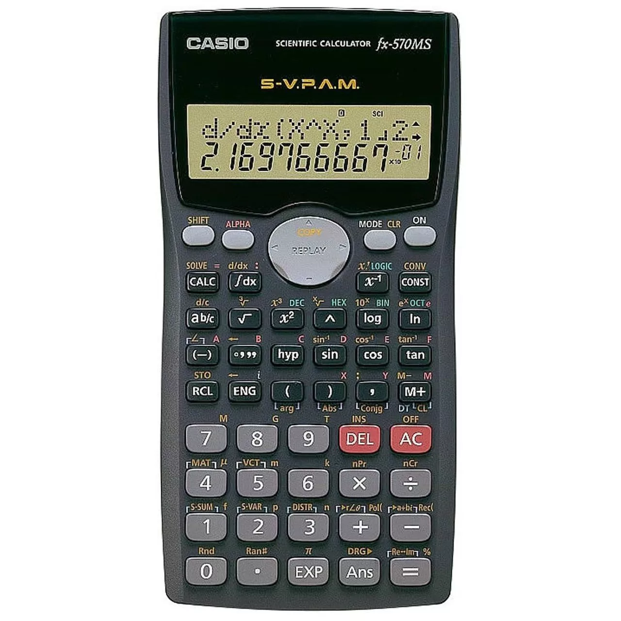 ماشین حساب کاسیو FX-570-MS ماشین حساب کاسیو FX-570-MS