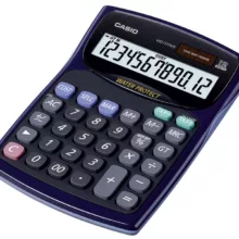 ماشین حساب کاسیو مدل WD-220MS