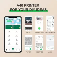 پرینتر لیبل زن پری پیج مدل Mini A4
