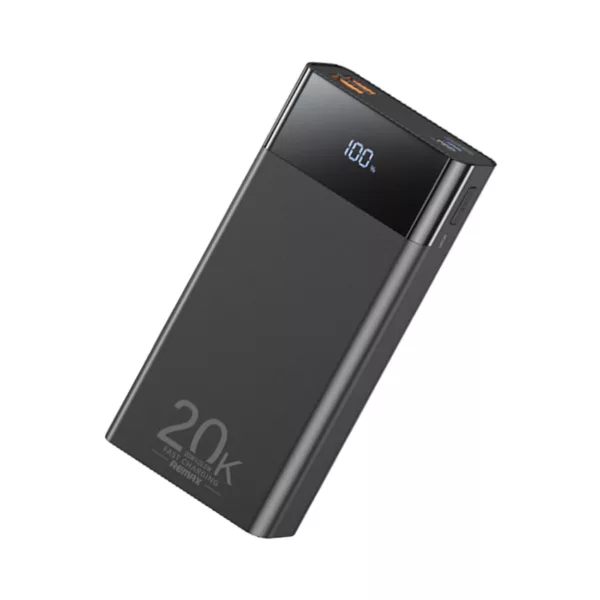پاوربانک ریمکس مدل RPP-450 22.5W ظرفیت 20000 میلی آمپر ساعت