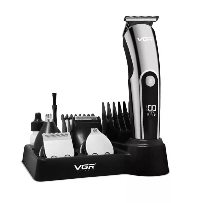 ست ماشین اصلاح موی صورت و بدن وی جی ار مدل V-107