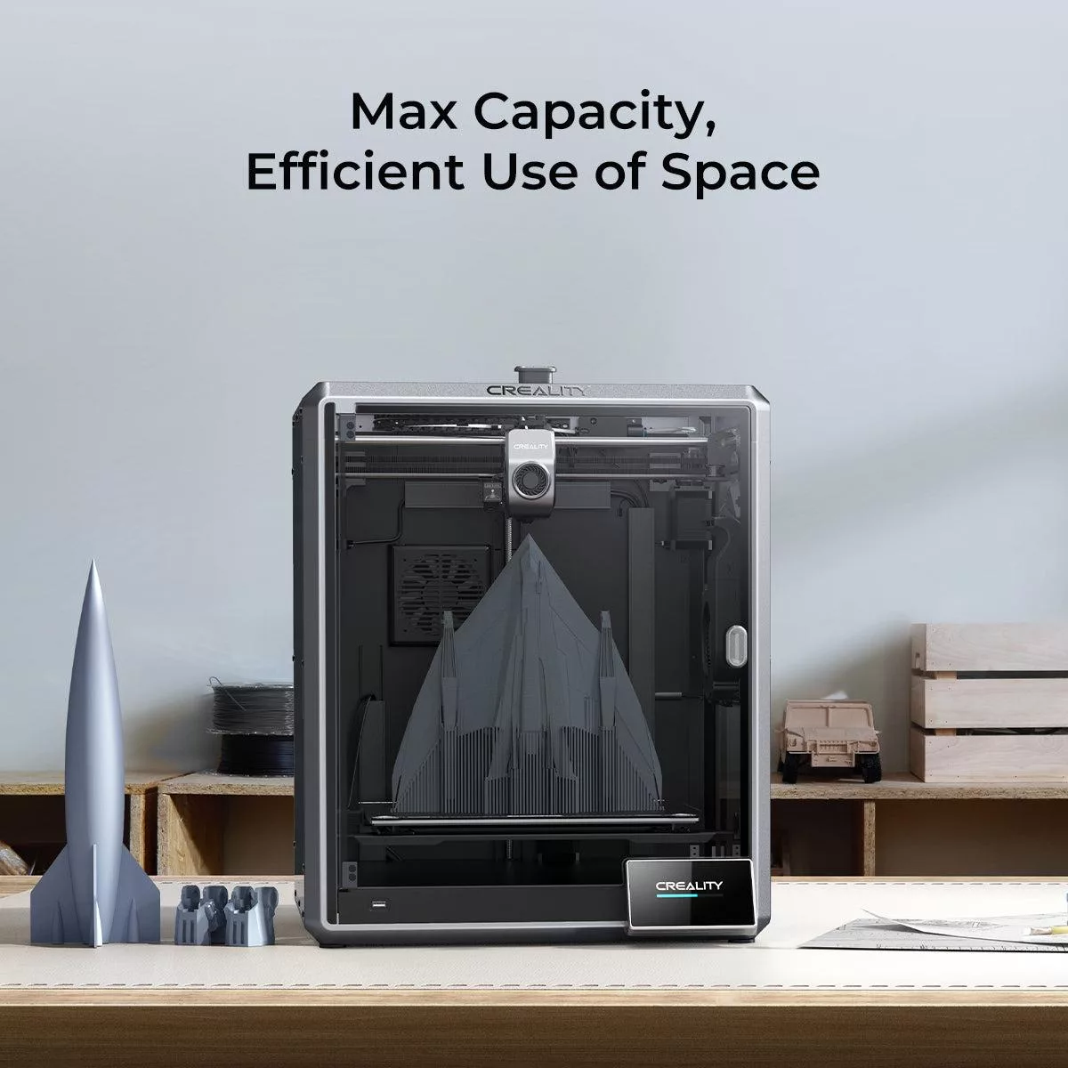 پرینتر سه بعدی کریلیتی مدل K1 MAX