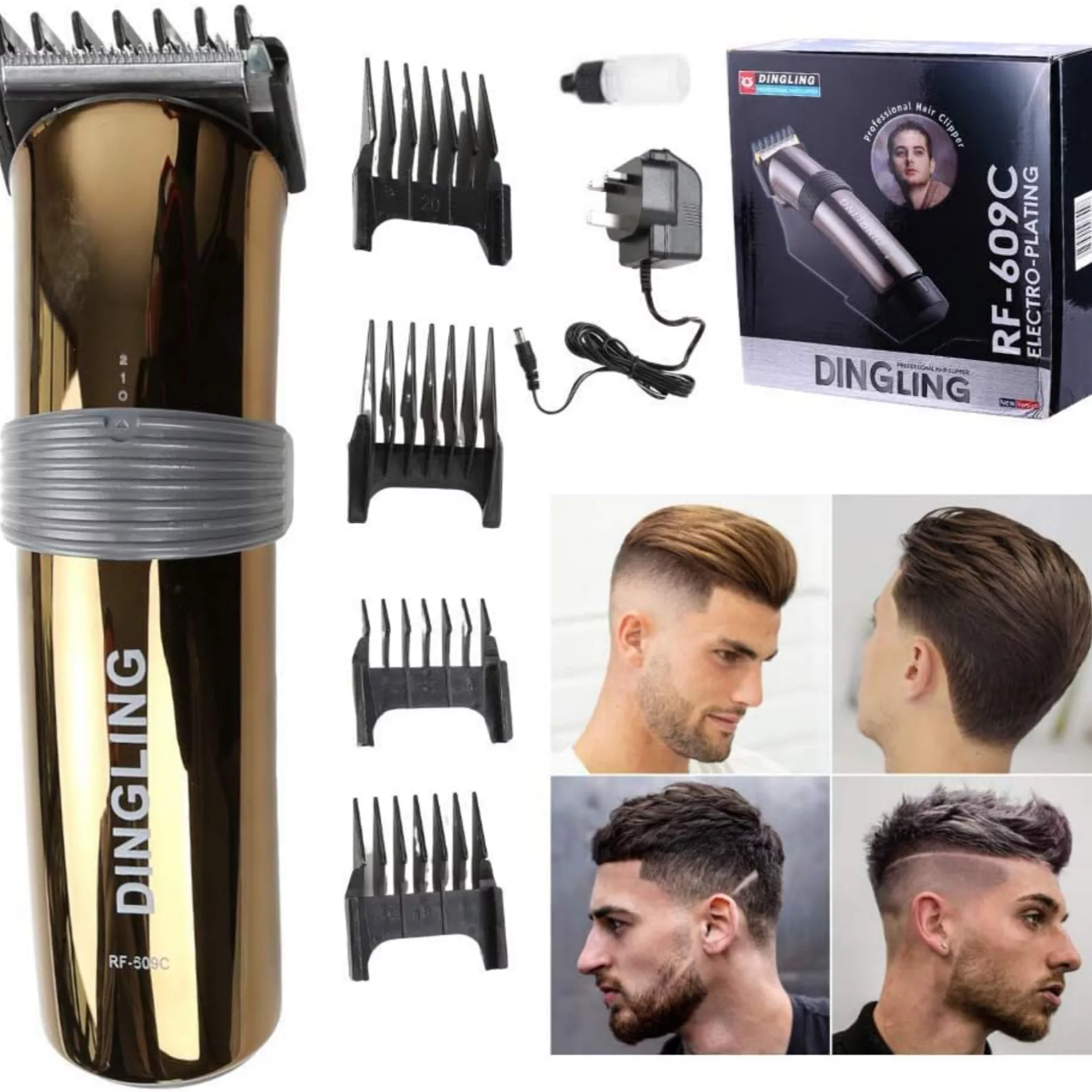 ماشین اصلاح موی سر و صورت دینگ لینگ مدل RF-609c