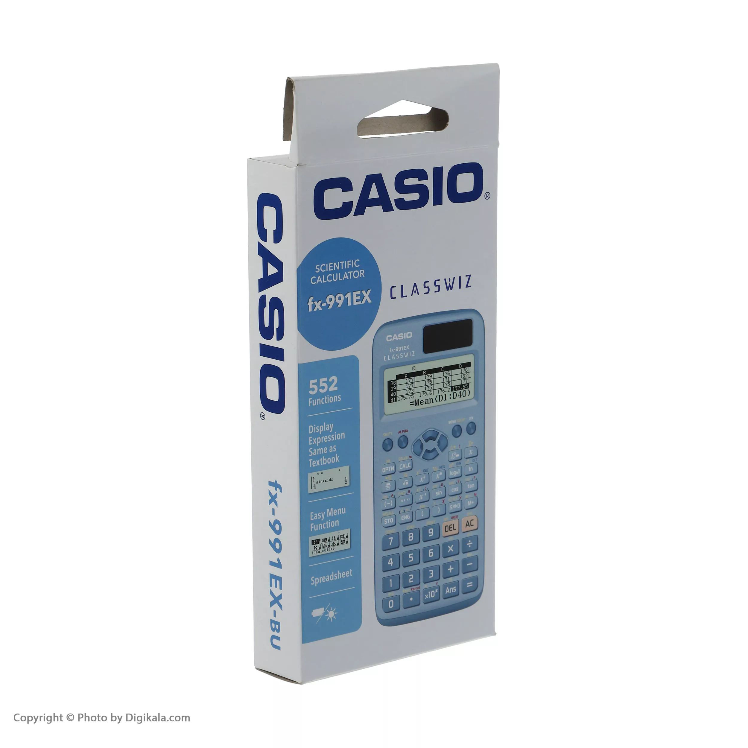 ماشین حساب کاسیو مدل fx-991EX-bu/pk