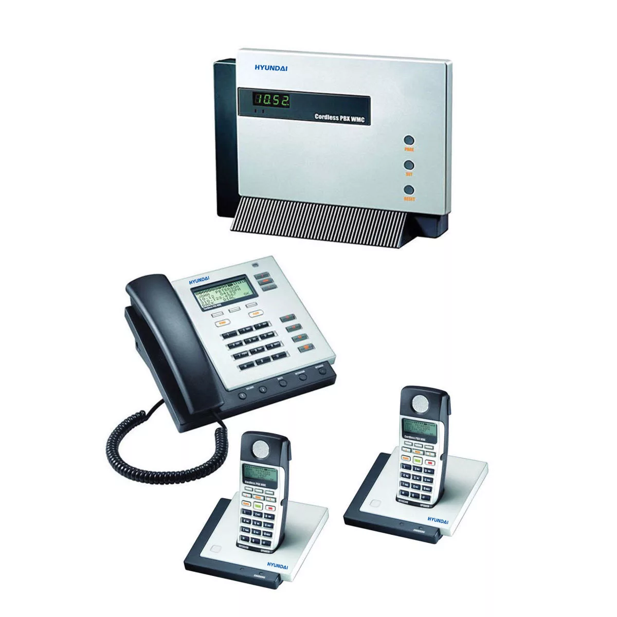 تلفن سانترال بی سیم هیوندای مدل WPBX310 ER-3