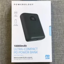 پاوربانک پاورولوجی مدل ULTRA-COMPACT PPBCHA04 ظرفیت 10000 میلی آمپر ساعت