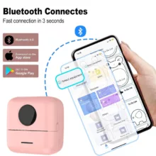 پرینتر لیبل زن ناب سل مدل  پرتابل حرارتی شارژی کد NAAB001