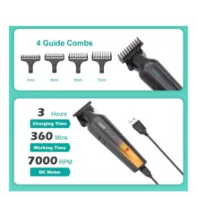 ماشین اصلاح موی سر و صورت شارژی وی جی ار مدل V-930