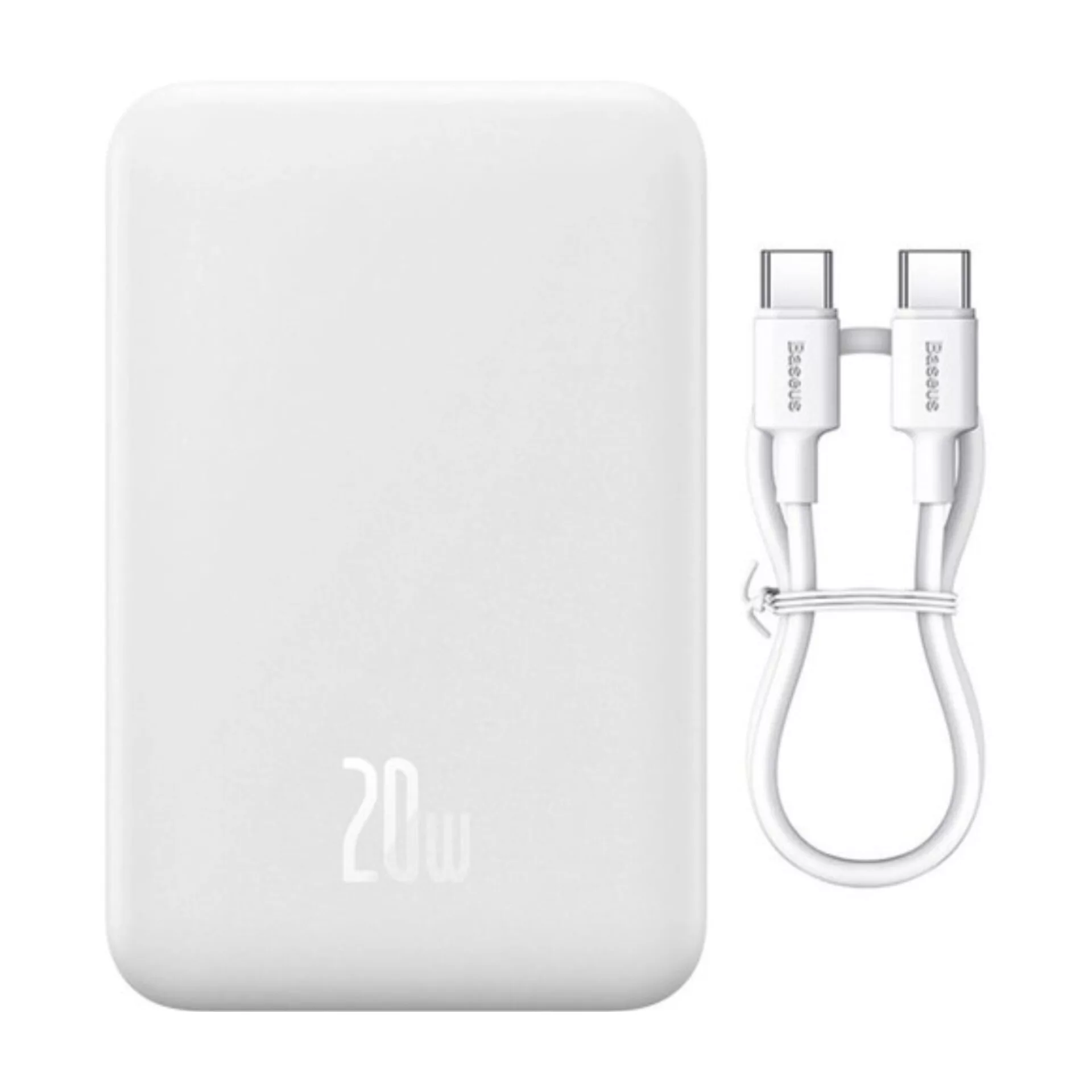 پاوربانک بیسوس مدل MAGNETIC MINI 20W ظرفیت 20000 میلی آمپر ساعت