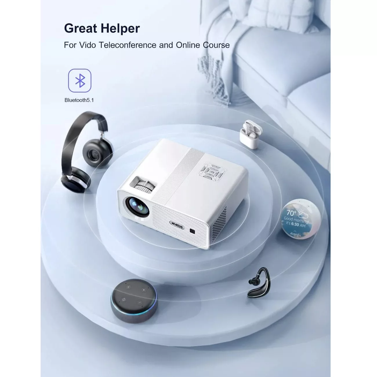 ویدئو پروژکتور ویمیوس مدل W7