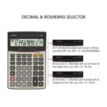 ماشین حساب کاسیو مدل DJ-240 D plus کد AT-125-2