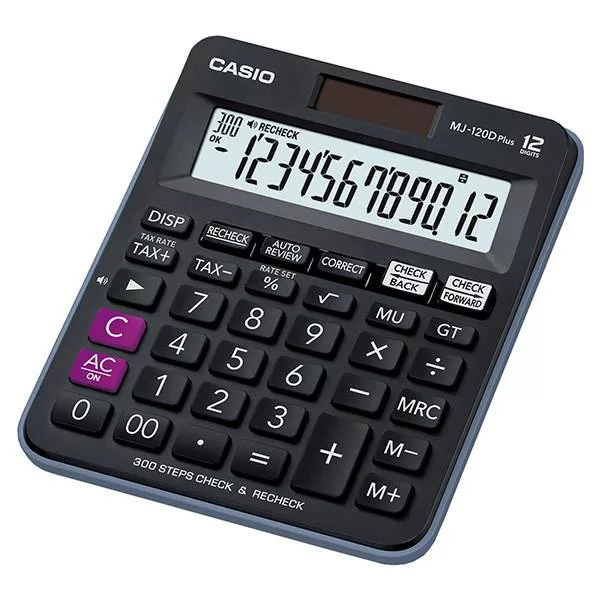 ماشین حساب کاسیو مدل MJ-120DPLUS