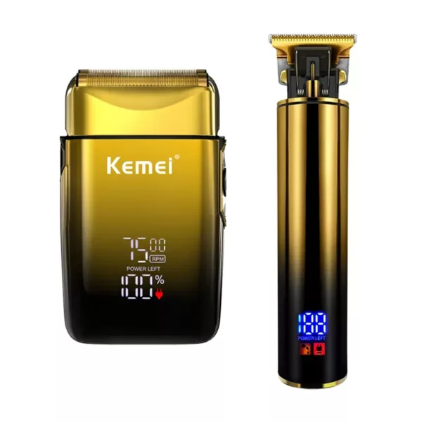 ماشین اصلاح موی سر و صورت کیمی مدل km-2131 مجموعه 2 عددی