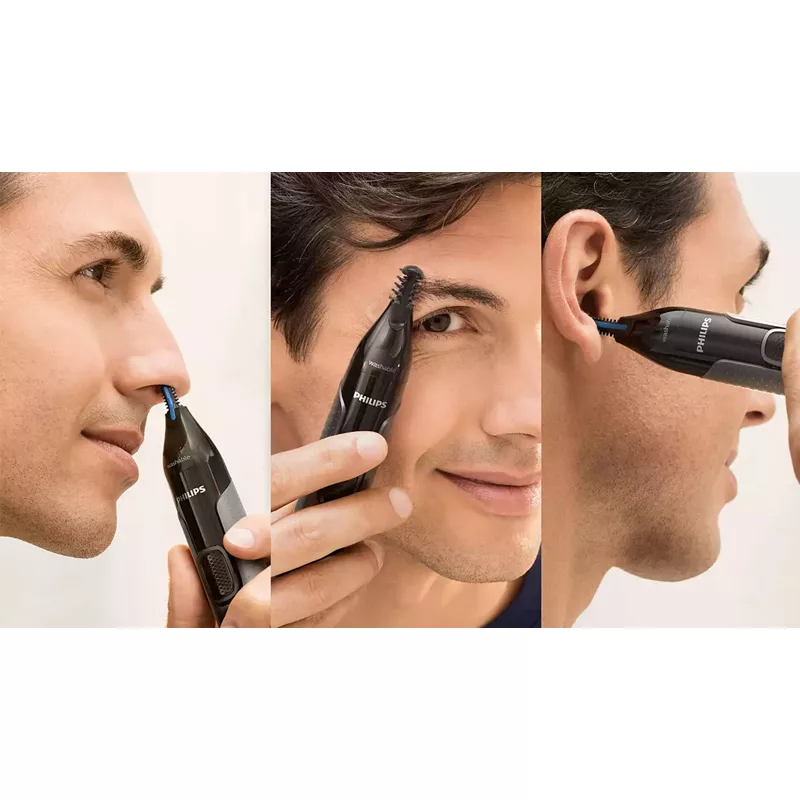 ماشین اصلاح موی صورت فیلیپس مدل 3000 3655 به همراه موزن بینی