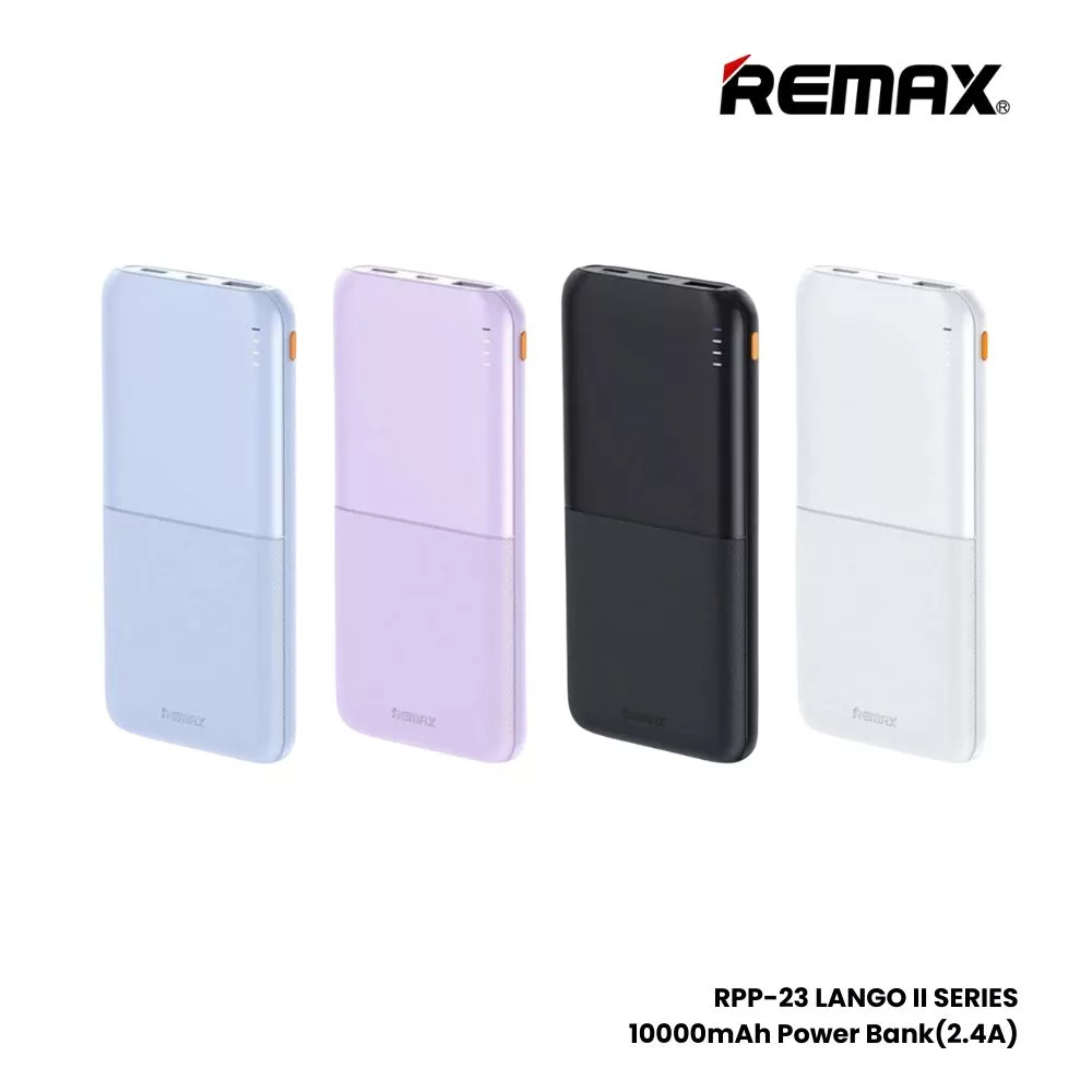 پاوربانک ریمکس مدل RPP-23 ظرفیت 10000 میلی آمپر ساعت