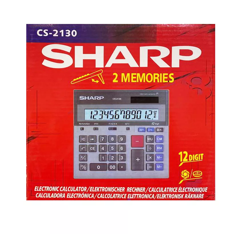 ماشین حساب شارپ مدل CS-2130