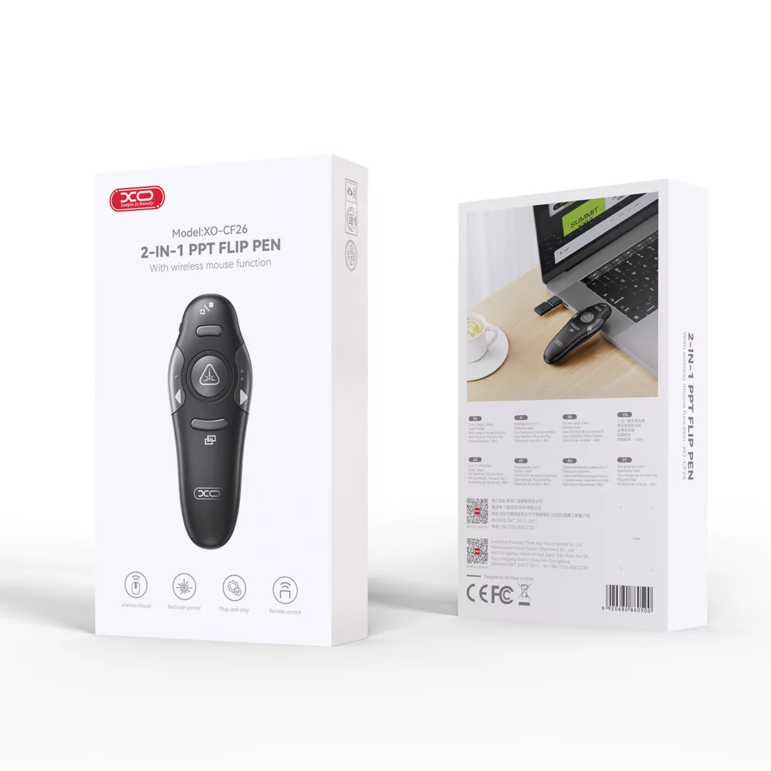 پرزنتر بی سیم ایکس او مدل XO-CF26