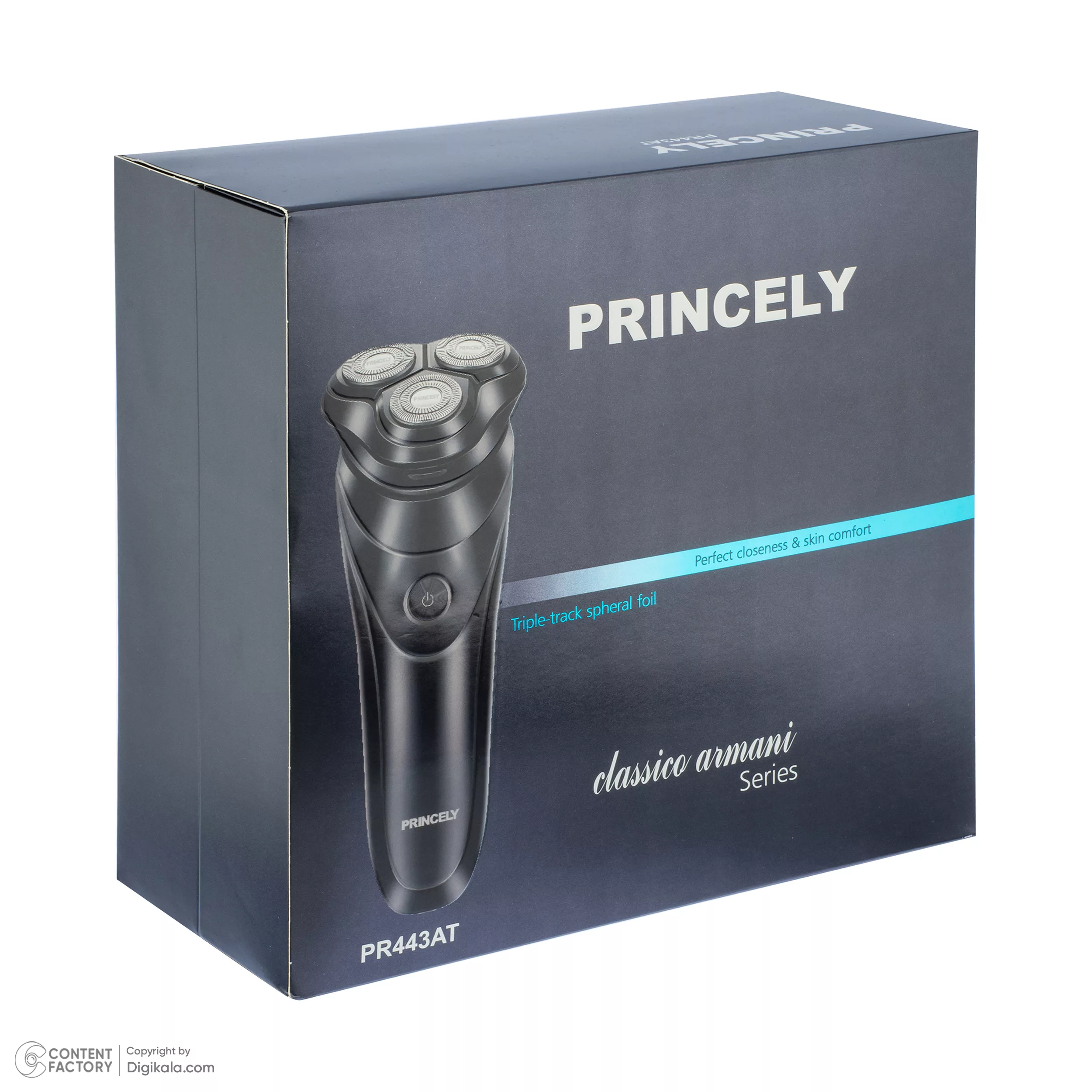 ماشین اصلاح موی صورت شارژی پرنسلی مدل PR443AT