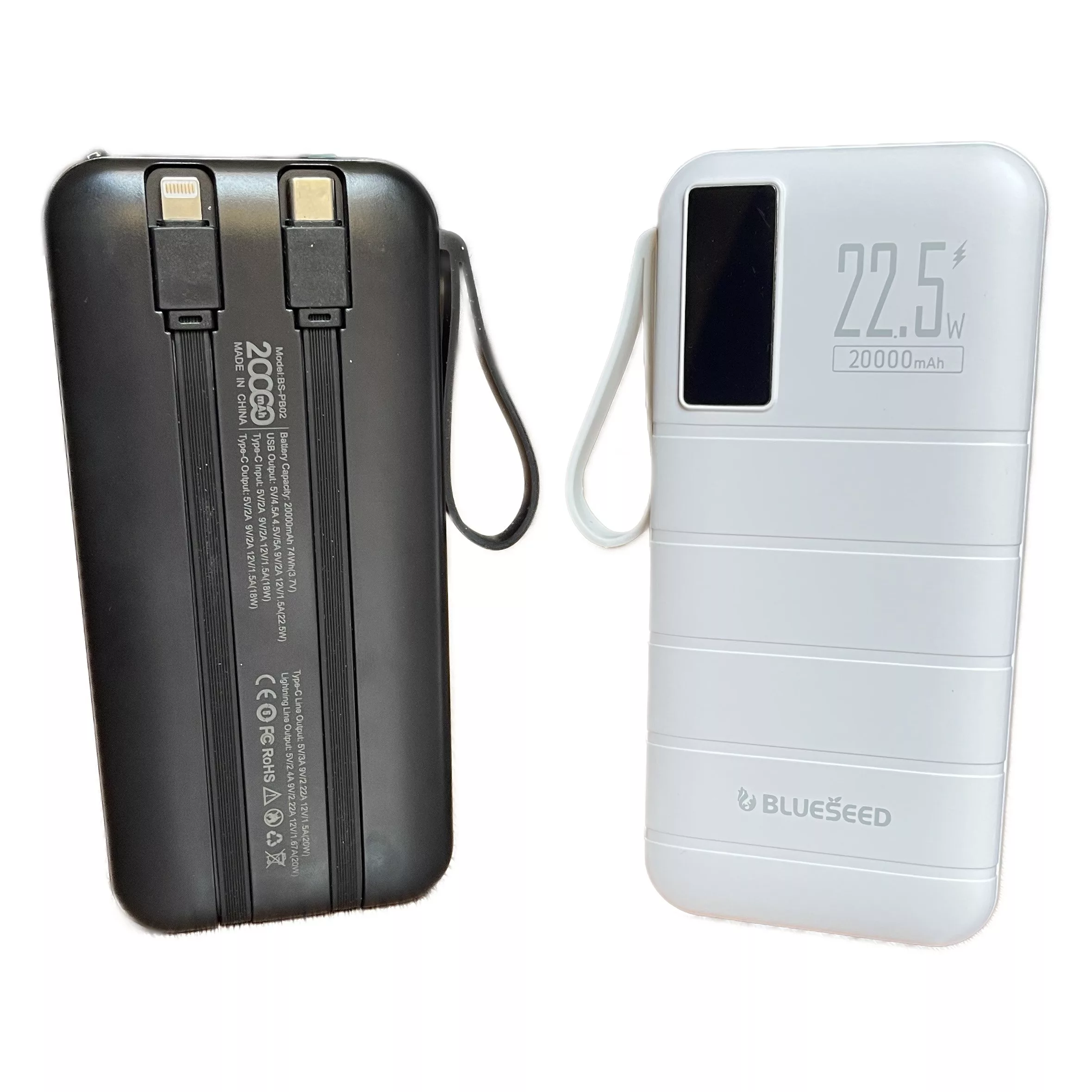 پاوربانک بلوسید مدل POWER BANK ظرفیت 20000 میلی آمپر ساعت