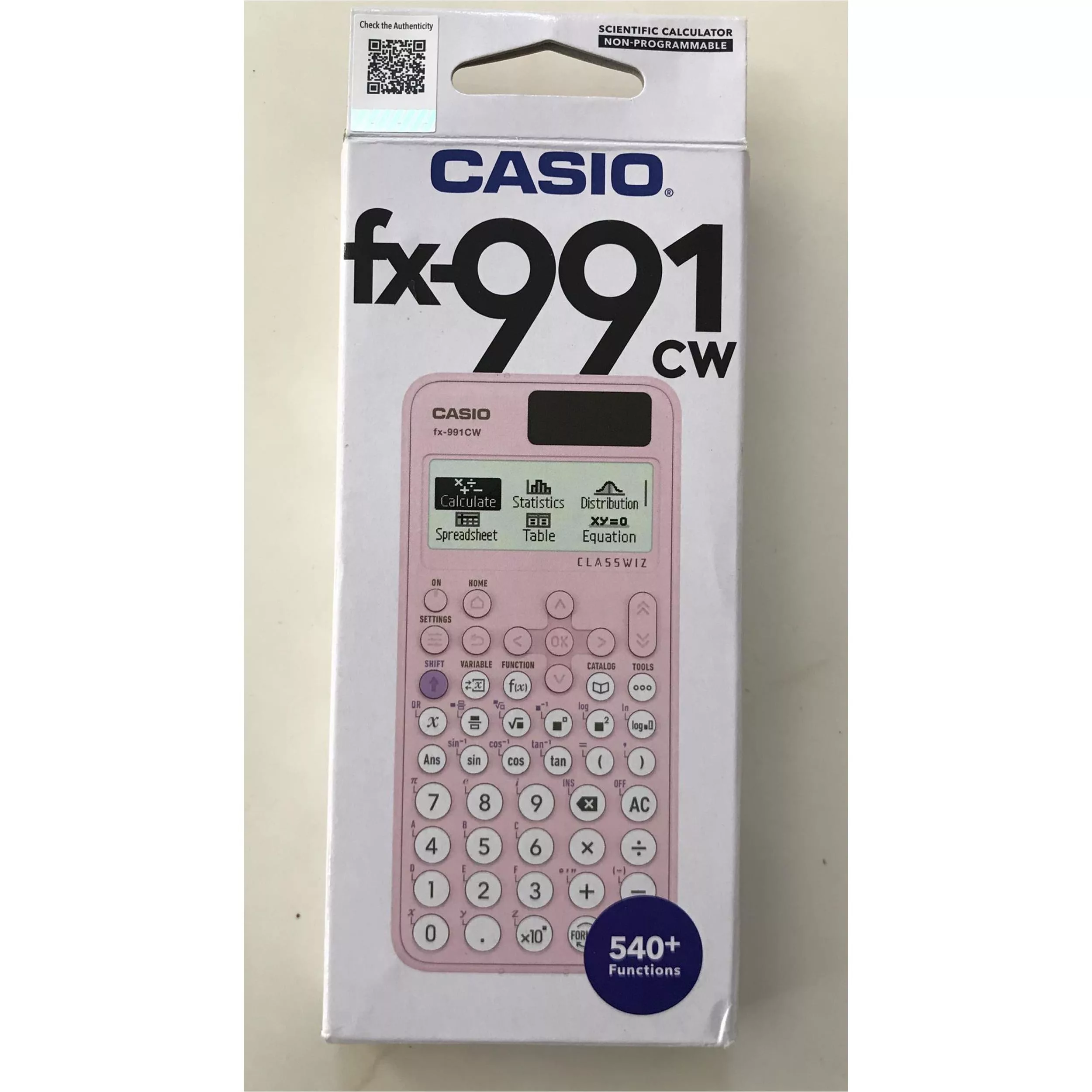 ماشین حساب مهندسی کاسیو مدل fx-991CW