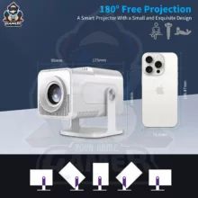 مینی ویدئو پروژکتور آیریور مدل HCS350 PRO به همراه دسته بازی