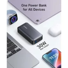 پاوربانک انکر مدل A1256 ظرفیت 10000 میلی آمپر ساعت