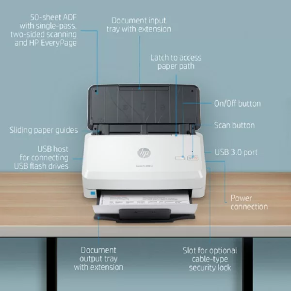 اسکنر اچپی مدل ScanJet Pro 3000 s4