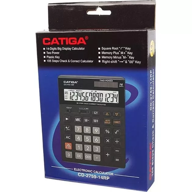 ماشین حساب کاتیگا مدل CD-2759 14RP