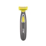 ماشین اصلاح موی صورت شارژی جی دبلیو مدل GW-9866، اصلاح به صورت صفر زن، طراحی ارگونومیک، منبع انرژی با باتری، تکنولوژی اصلاح به صورت تریمر، اندازه اصلاح 0.1 میلیمتر، مدت زمان شارژ 480 دقیقه، دارای بدنه ضد لغزش، به همراه برس تمیزکننده و کابل شارژ USB