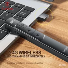 پرزنتر بیسیم ارلدام مدل FLIP-PEN PT01