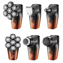 ست اصلاح موی سر و صورت شارژی وی جی ار مدل V-327