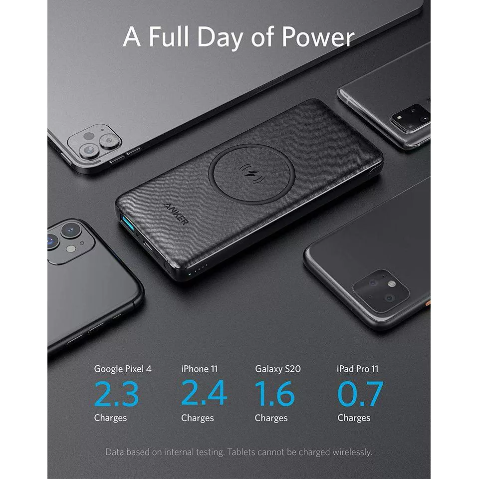 پاوربانک انکر مدل A1617 PowerCore III ظرفیت 10000 میلی آمپر ساعت