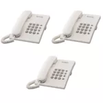 تلفن پاناسونیک مدل KX-TS500MX بسته 3 عددی