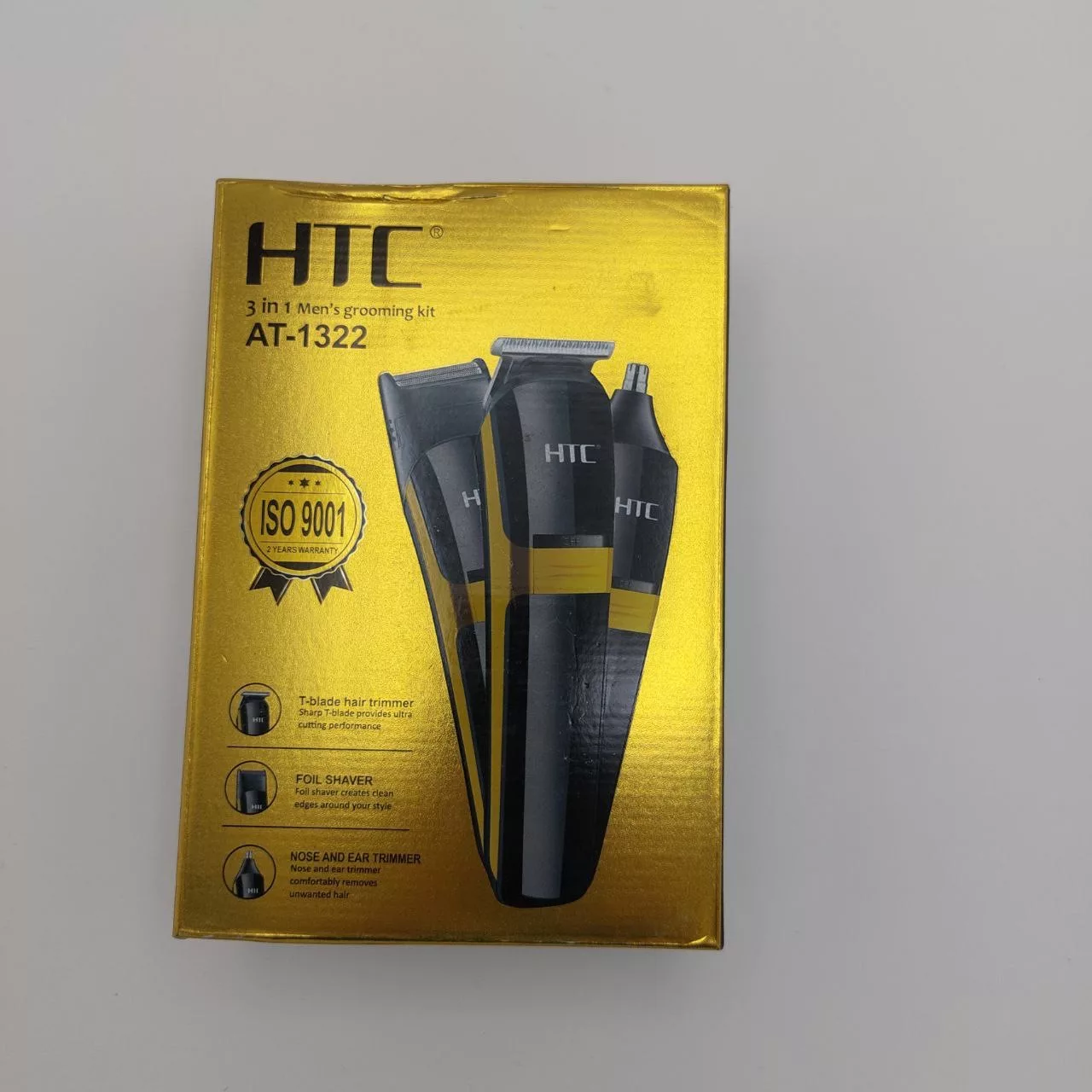ست ماشین اصلاح موی بدن و صورت اچ تی سی مدل 3in1 Men Groomingkit