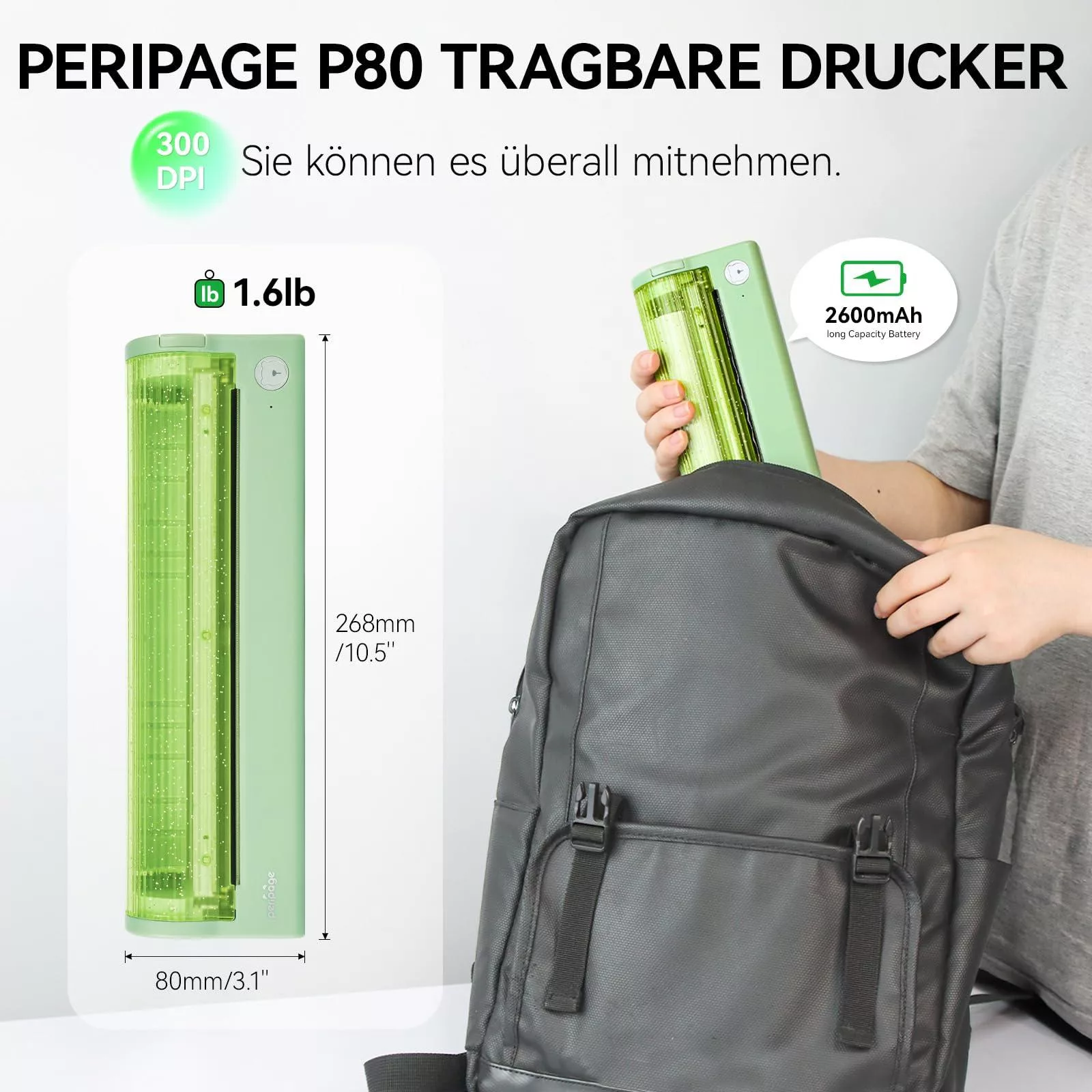 پرینتر حرارتی پری پیج مدل P80