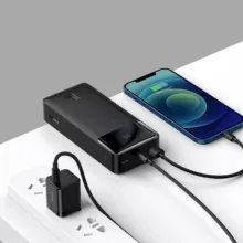 پاوربانک باسئوس مدل PD15W ظرفیت 30000 میلی آمپر ساعت