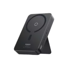 پاوربانک بیسیم 20 وات بیسوس مدل MagPro Magnetic Bracket 20w با ظرفیت 5000 میلی آمپر ساعت به همراه کابل USB-C به USB-C