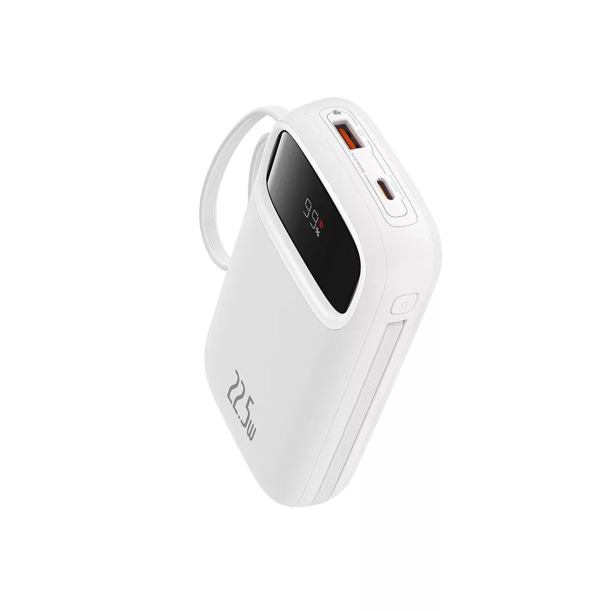 پاوربانک بیسوس مدل 22.5W QPow2 Dual Cable ظرفیت 10000 میلی آمپر ساعت