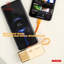 پاوربانک ارلدام مدل 2IN1 PD47 22.5W ظرفیت 5000 میلی آمپر ساعت