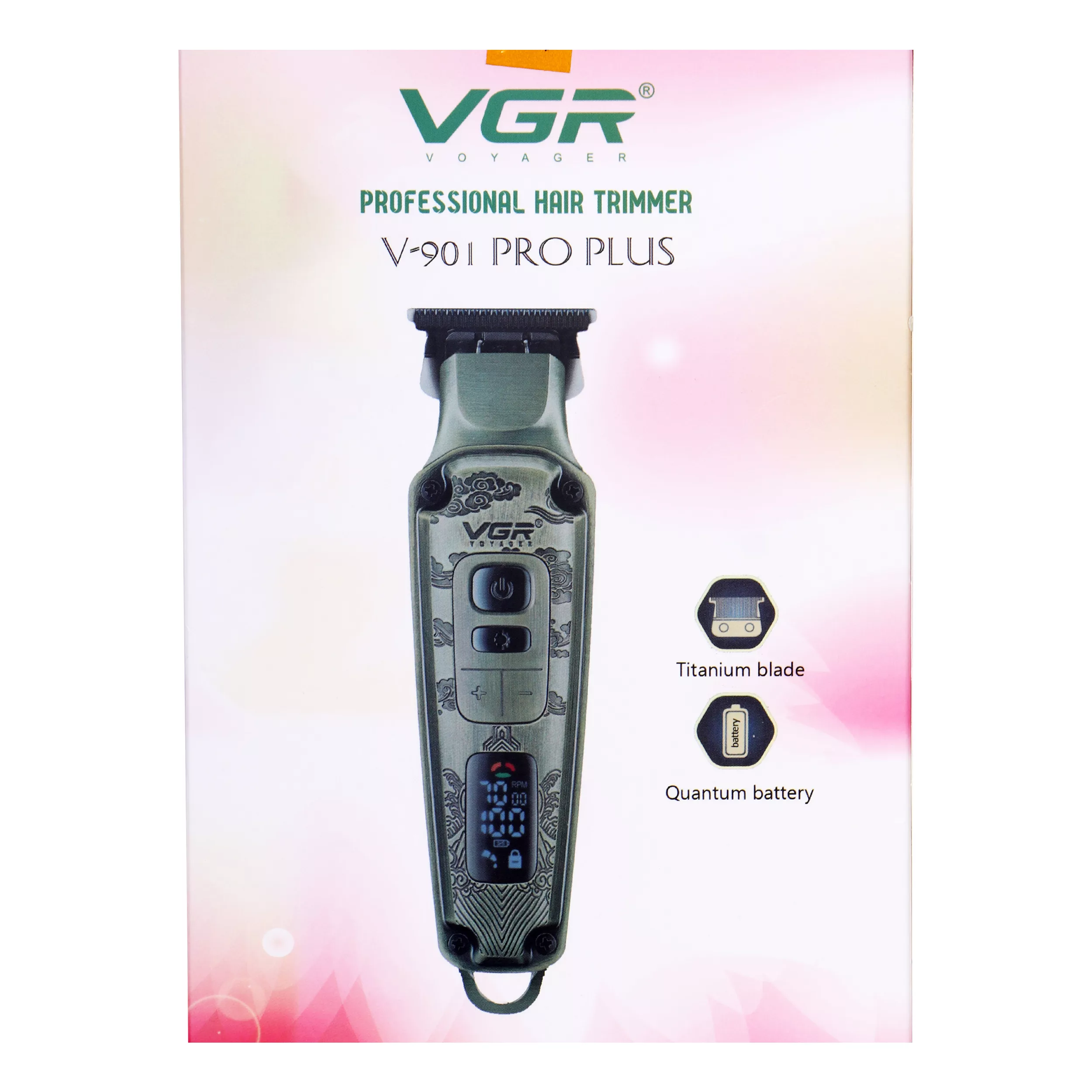 ماشین اصلاح موی صورت شارژی وی جی ار مدل  901 PRO PLUS