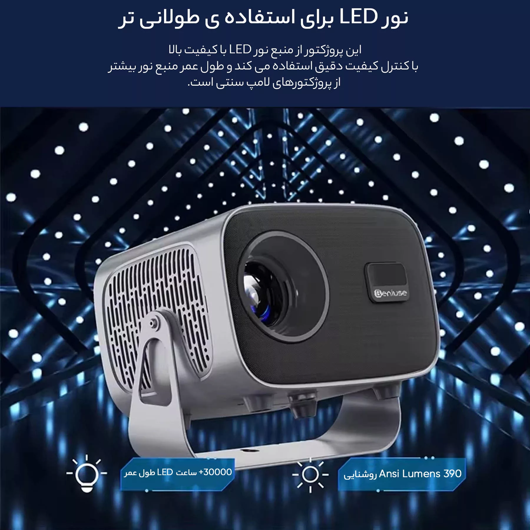 ویدئو پروژکتور بنیوس مدل BE-VP02