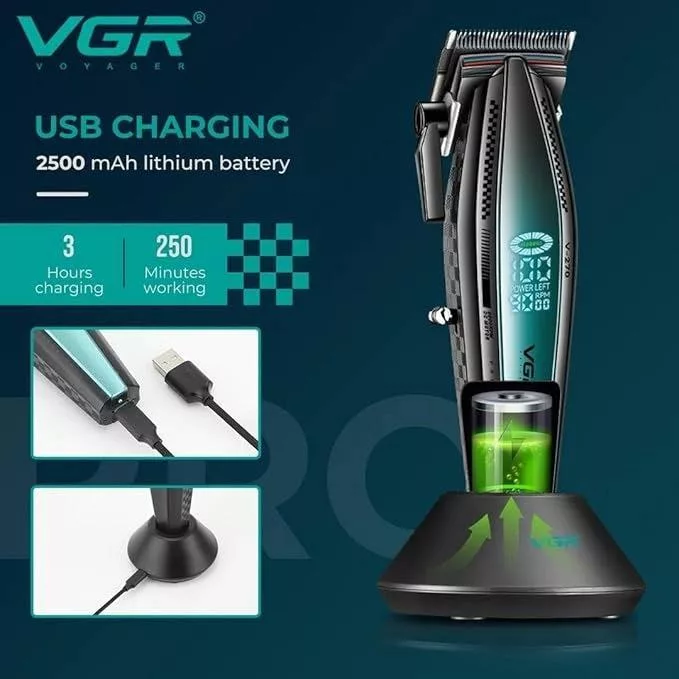 ماشین اصلاح موی سر و صورت وی جی ار مدل v-270
