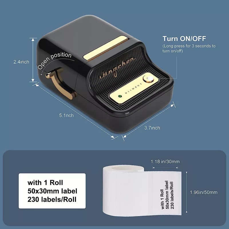 پرینتر لیبل زن نیمبات مدل Jingchen B21