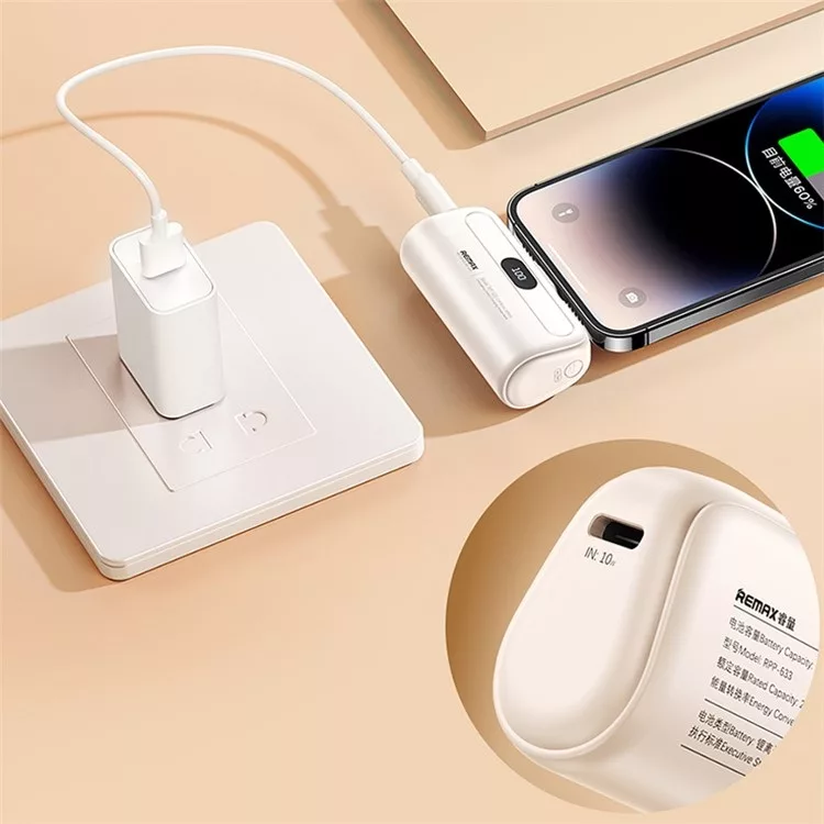 پاوربانک ریمکس مدل RPP-632 ظرفیت 5000 میلی آمپر ساعت