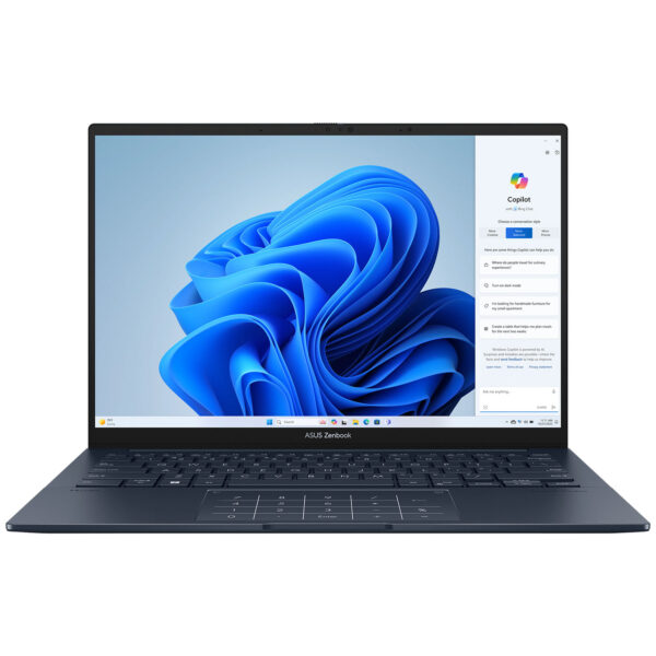 لپ تاپ 14 اینچی ایسوس مدل Zenbook 14 OLED UX3405MA-QD519-Core Ultra 5 125H-16GB LPDDR5X-512GB SSD